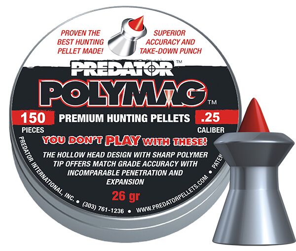 Jaktkula JSB Predator Polymag 6,35mm 150st/ask