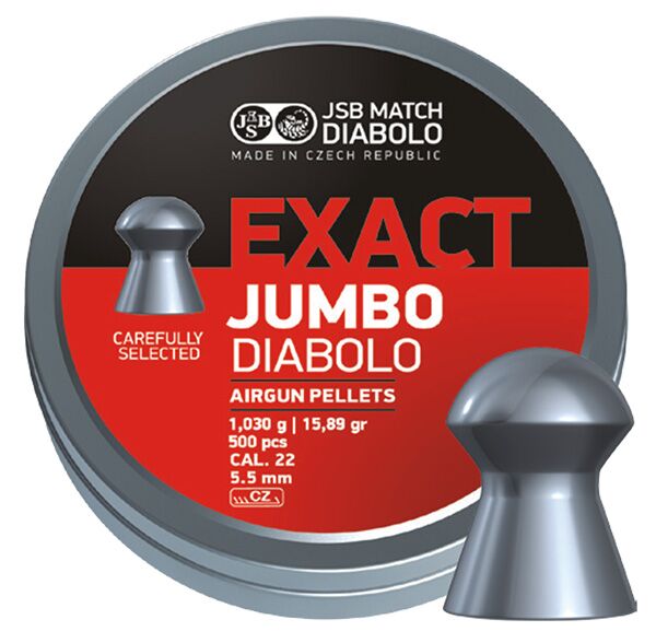 JSB Exact Jumbo - 5,50mm 500st/ask