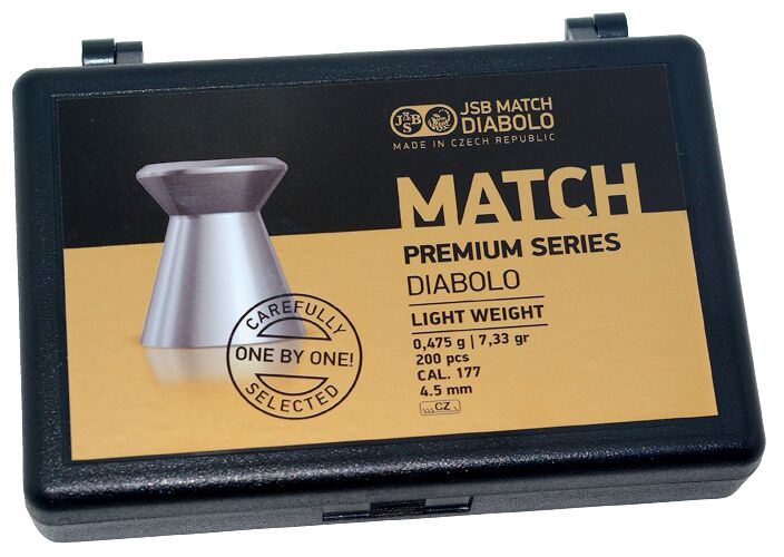 JSB Match Premium - Pistol 4,48mm 200st/ask