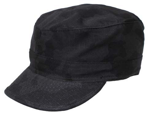 Klassisk US Fältmössa i "night camo" Strl.XL