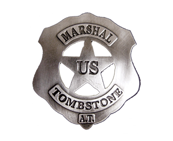 U.S. Marshal Sheriffstjärna, Tombstone