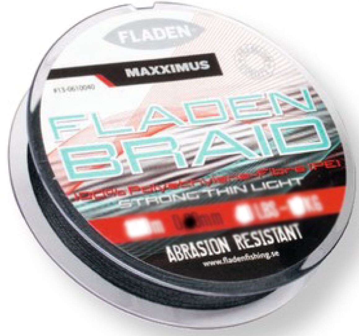 Maxximus PE grey braid Flätlina - 250m 0.16mm 30Lbs 13.5kg