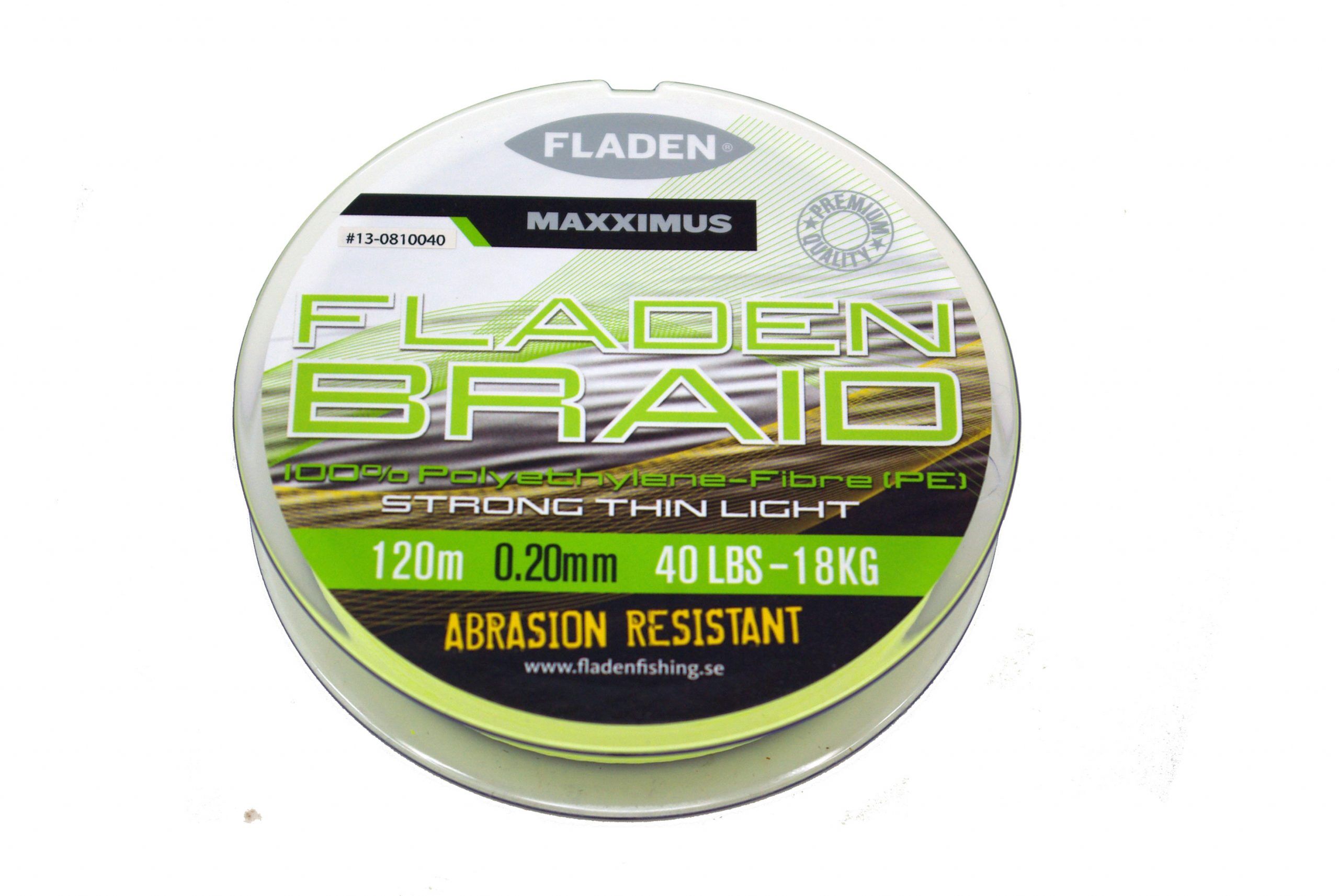Maxximus PE yellowbraid - flätlina 120m 0.20mm