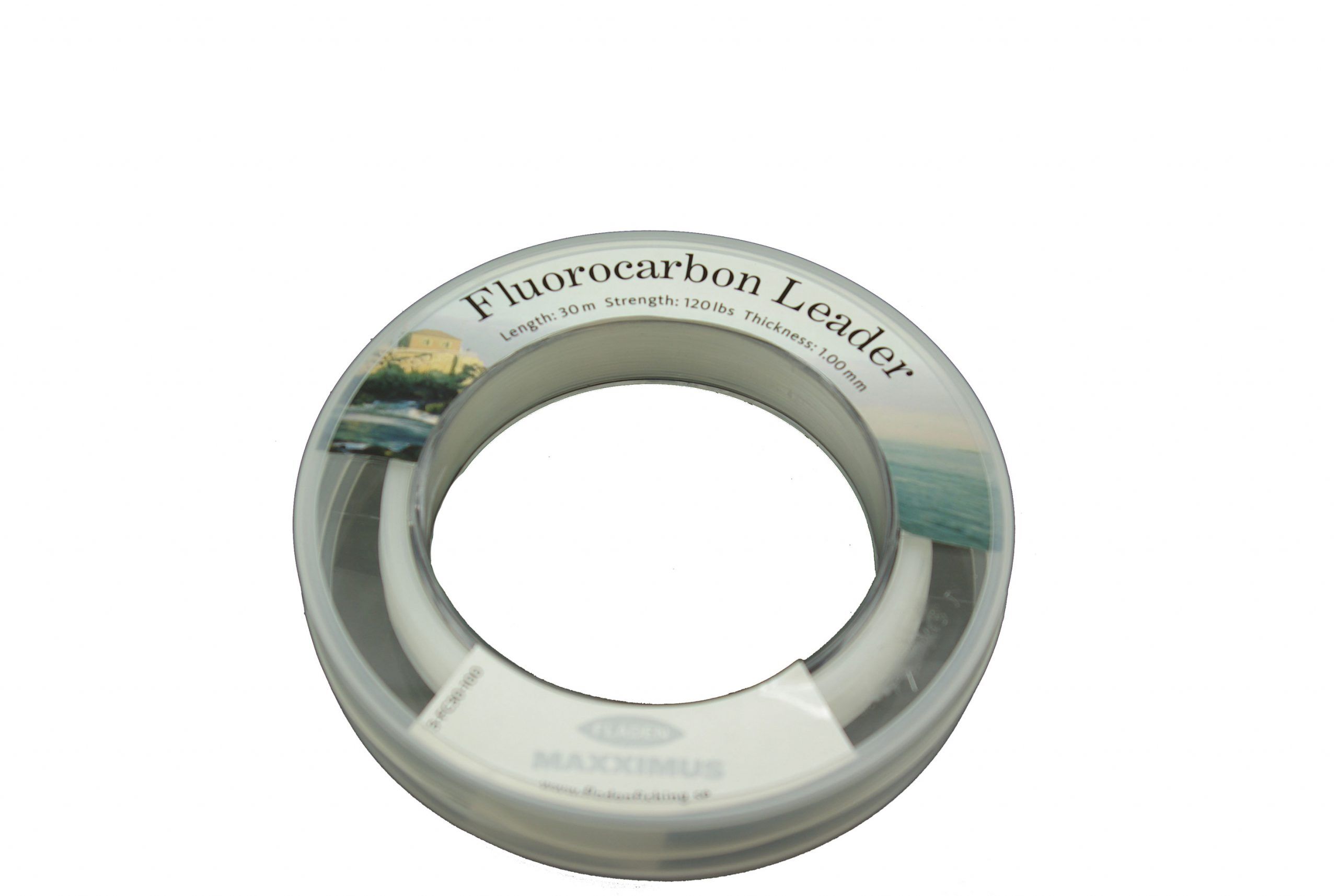 Maxximus fluocarbonlina leader tafsmaterial 1.0mm 120lbs/54,4kg