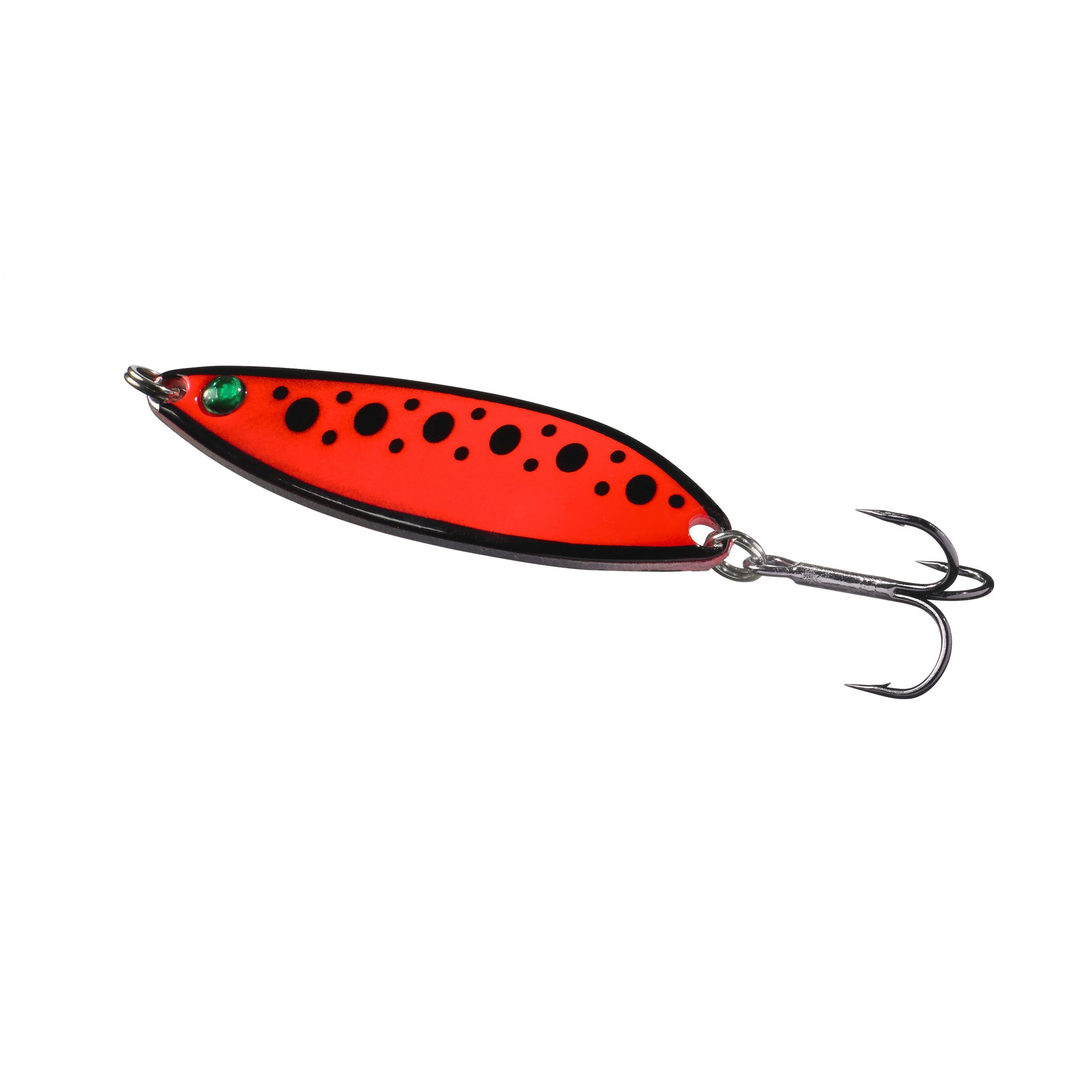 Skeddrag Fluorescent Flutter hot red dot 12gr