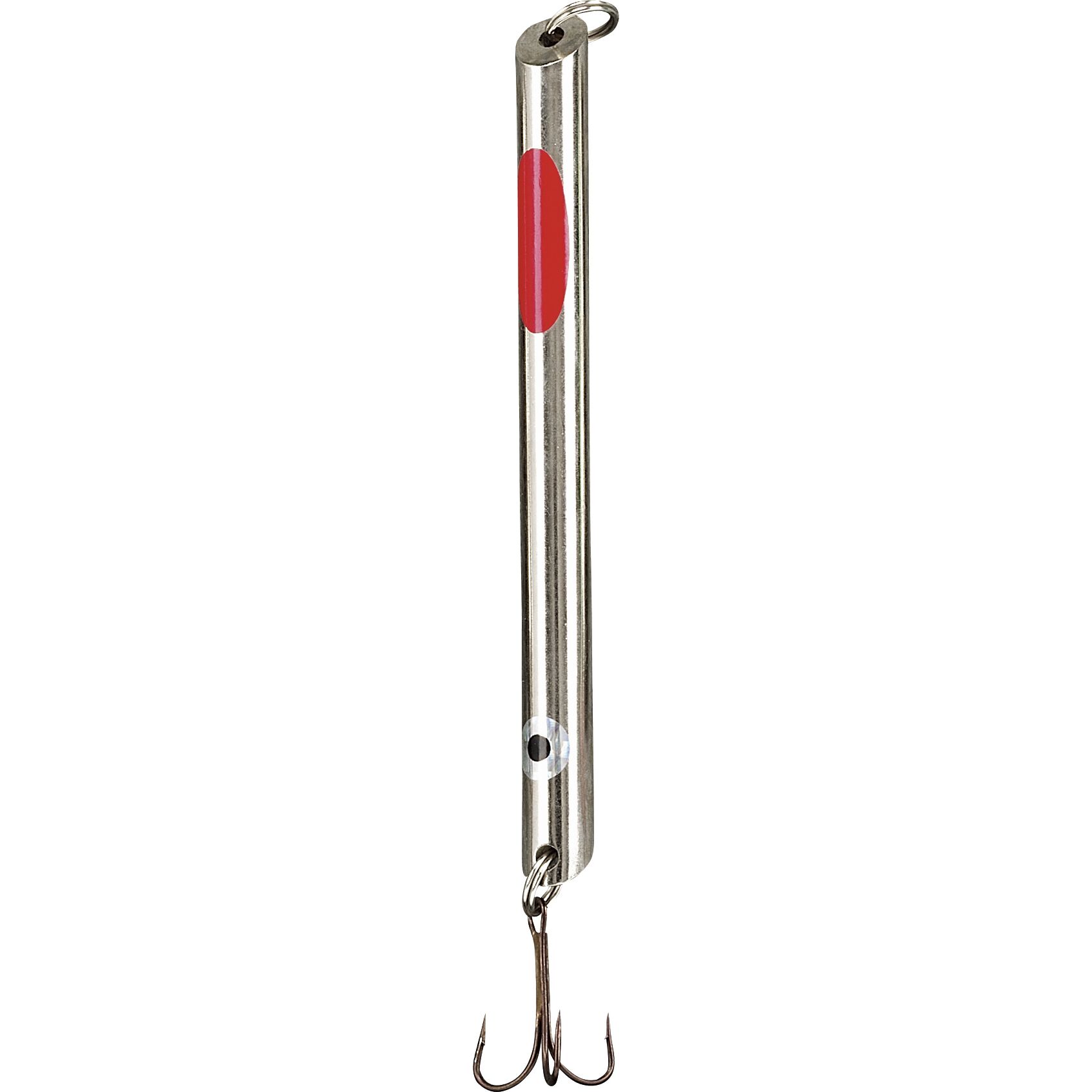 Rundpilk - 400g Silver/Röd