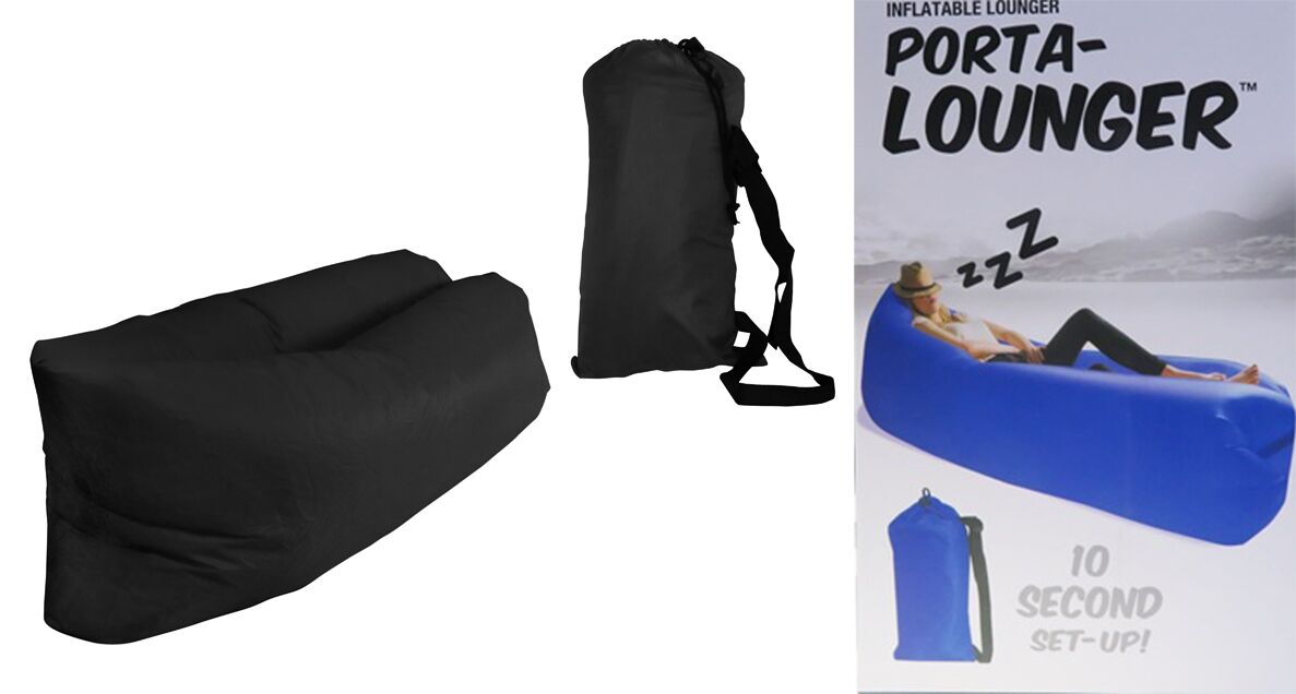 Airbed Svart - Superpopulära