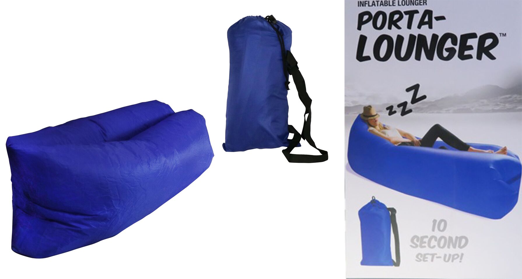 Airbed Blå - Superpopulära