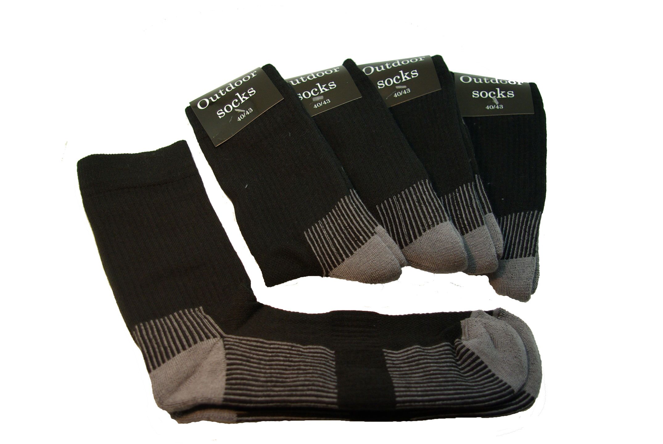 Outdoorstrumpor 5-pack till oslagbart pris! 36/39
