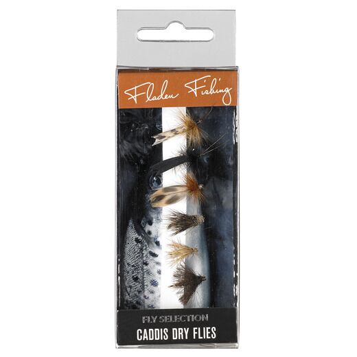 Flugsortiment Caddis torrflugor