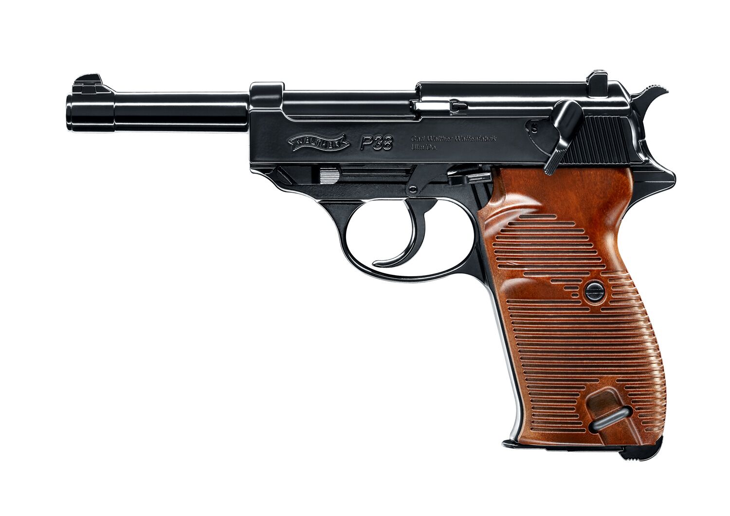 Kolsyredriven Luftpistol Walther P38 Blowback - 4,5mm