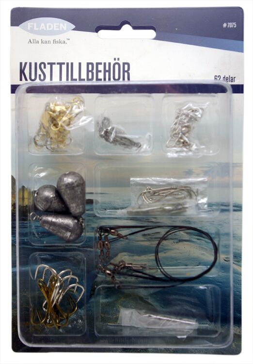 Kusttillbehör 62-delar