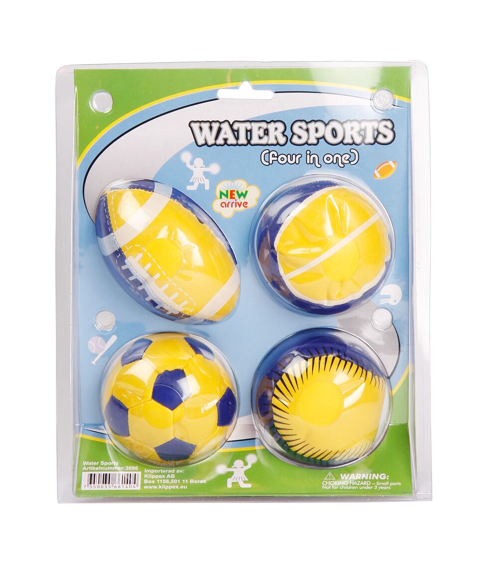 Vattenbollar 4-pack, superpopulär nyhet!