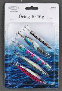 Öring 5-pack skeddrag