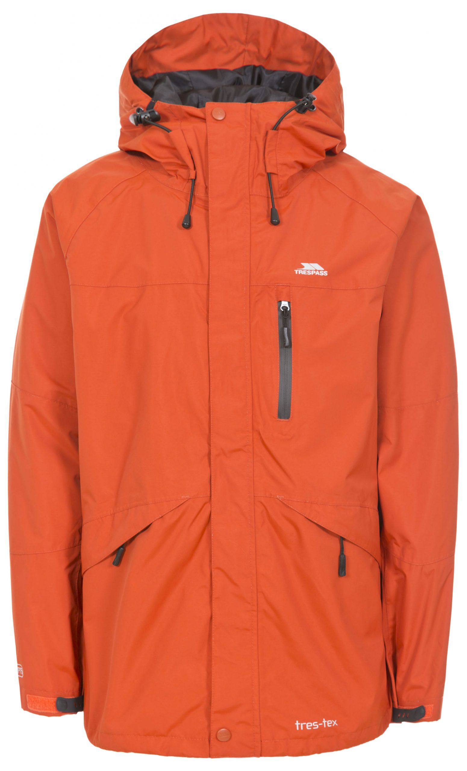Regnjacka Corvo "Burnt Orange" strl. S