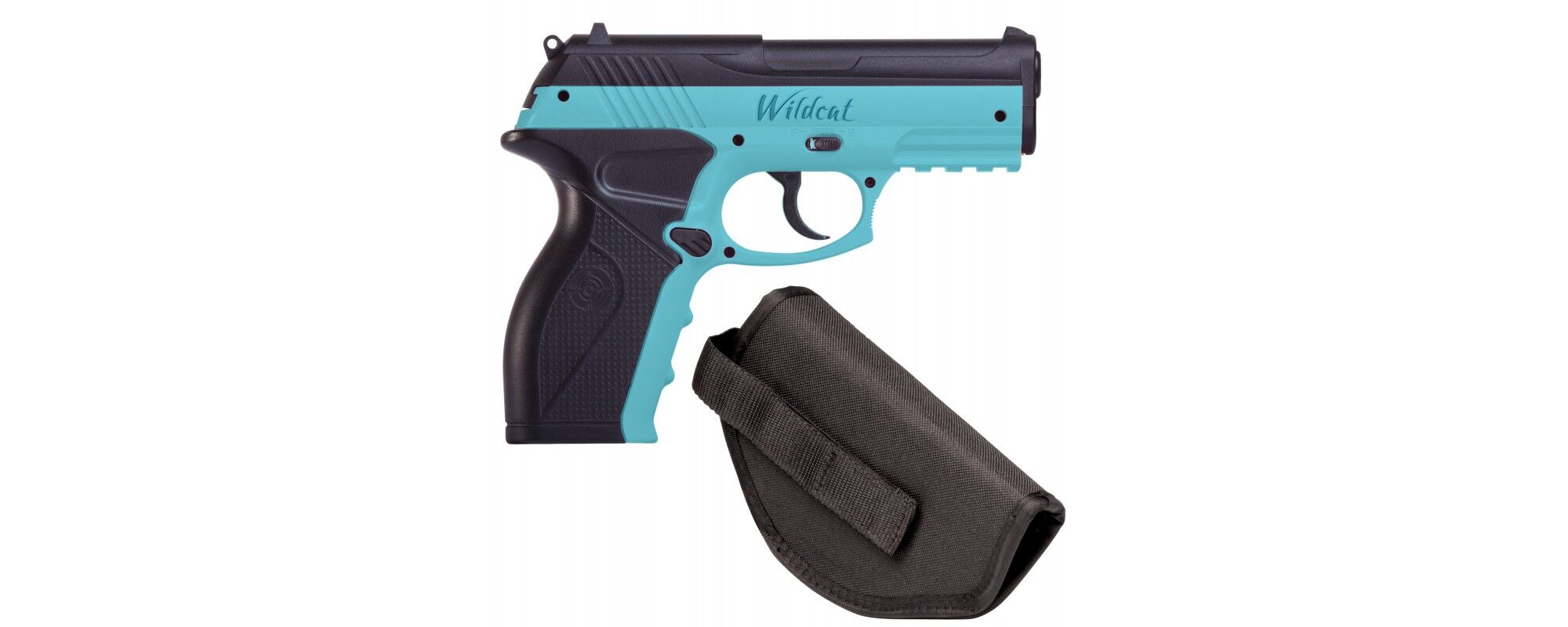 CO2-driven luftpistol Crosman Wildcat inkl. hölster!